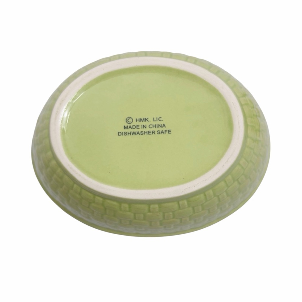 Hallmark | Ceramic Bunny Lidded Candy Dish in Light Green Easter Spring - Picture 9 of 9